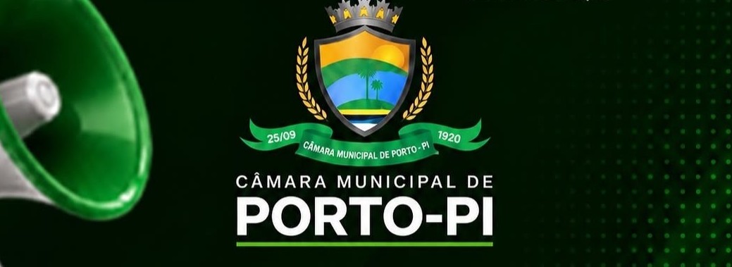 Câmara Municipal de Porto realizará Sessão Ordinária nesta sexta-feira
