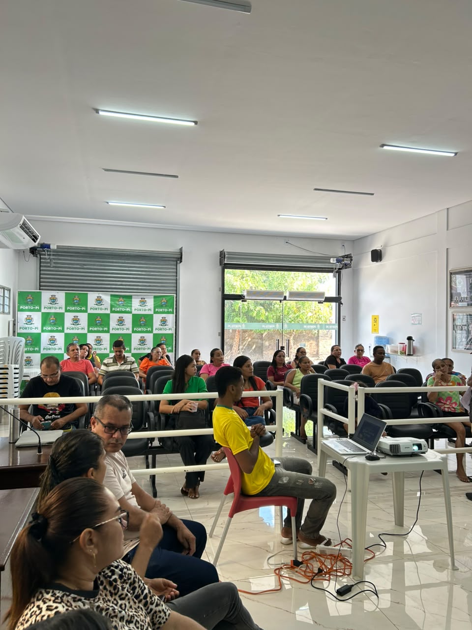 Câmara Municipal de Porto sedia reuniões de pais e responsáveis do CETI Otávio Falcão