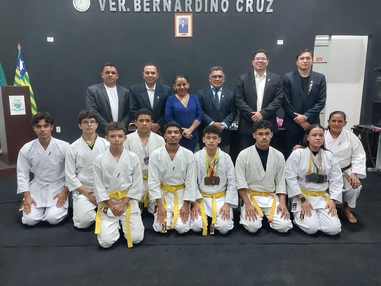 Legislativo de Porto apoia iniciativa esportiva que levará atletas do karatê a competição nacional